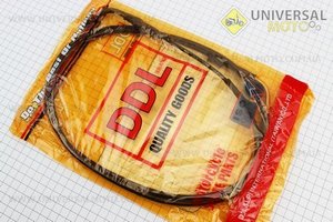 Трос газу 4Т-50см.куб. (кріплення верхнє з різьбою) (трос 191см; кожух 180см). DDL (Троса / UM3050-V49)