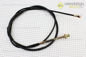 Трос задніх гальм 4Т (трос 222см; кожух 207см). DDL (Троса / UM3050-V55)