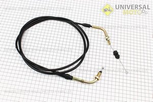 C04 Трос газа 4Т-50см3 (крепление верхнее с резьбой) 175см. B-cycle (Трос / UM3050-V68)