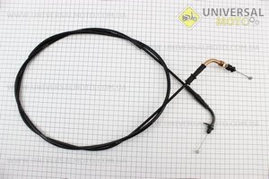 Трос газу 4Т-50сс (кріплення верхнє з шайбою) 195см. DDL (Троса / UM3050-V97)