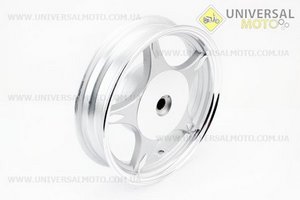 Диск задній литий MT2,15x10 Z19 для 4Т (бараб. гальм., d-110мм) "5 променів" сірий. Китай (Диски до скутера / UM3060-V03)
