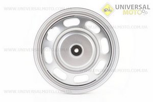 Диск передній сталевий 10" d12мм (бараб. торм., d-110мм) сірий. Китай (Диски до скутера / UM3060-V24)