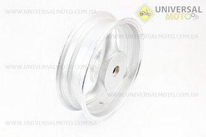 D24 Диск литой задний (бараб. торм. для 50сс)  MT3,0xJ12 (немного с налетом по ободу)