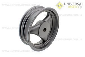 D07 Диск литой задний (бараб. торм. для 50см3 ) MT3,5xJ12, черный. Китай (Диски / UM3060-V30)