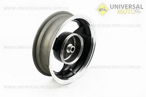 D06 Диск литой задний (бараб. торм. для 150см3 ) MT3,5x12, черный. Китай (Диски / UM3060-V36)