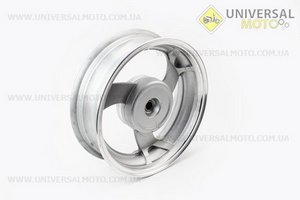 D07 Диск литой задний (бараб. торм. для 50см3) MT3,5xJ12, серебристый, Тип №2. Китай (Диски / UM3060-V46)