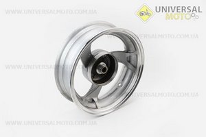 D07 Диск литой задний (бараб. торм. для 50см3) MT3,5xJ12, серебристый, Тип №2. Китай (Диски / UM3060-V46)