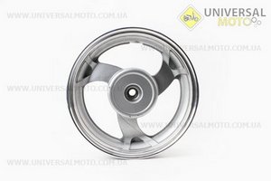 D07 Диск литой задний (бараб. торм. для 50см3) MT3,5xJ12, серебристый, Тип №2. Китай (Диски / UM3060-V46)