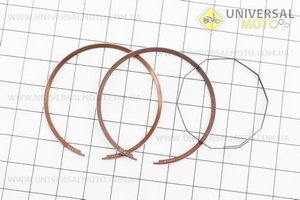 Кільця поршневі Honda DIO65 43мм STD (замки внутрішні). B-cycle (Запчастини до японського скутера / UM3081-V51)