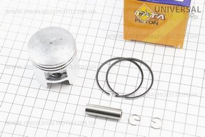 Поршневий комплект (поршень, кільця, палець) Suzuki AD65/LETS 44мм +0,25 (палець 10мм). TATA (Запчастини до японського скутера / UM3083-V68)