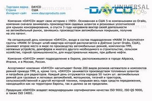 Ремінь 730х15 Honda LEAD AF-20, оригінал DY7176. DAYCO (Запчастини до японського скутера / UM3084-V75)