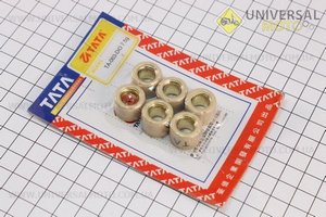 Ролики вариатора 6 штук, Honda/GY6 16*13 - 7,5г. TATA (Скутер Honda \ UM3085-V00)