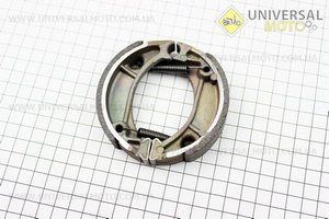 Гальмівні колодки барабанні Honda DIO 50 (пружини під кутом), D=90мм. Китай (Запчастини до японського скутера / UM3085-V65)