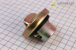 Кришка бака паливного (проста). Китай (Запчастини до 4Т скутера / UM3090-V89)