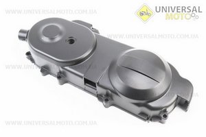 Кришка варіатора коротка 40см - 10" чорна (без втулки бендикса). Китай (Запчастини до 4Т скутера / UM3090-V91)