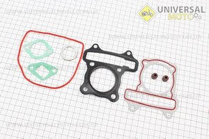 Прокладки поршневой комплект 44мм-60cc (метал). DDL (Скутер 50-100см3 / UM3091-V55)