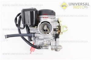 Карбюратор у зборі (пласт. кришка). TMMP (Запчастини до 4Т скутера / UM3092-V99)