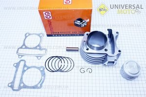 Цилиндро поршневой комплект (цпг) 100cc-50мм желтая коробка (палец 13мм). SEE (Скутер 50-100см3 / UM3094-V54)