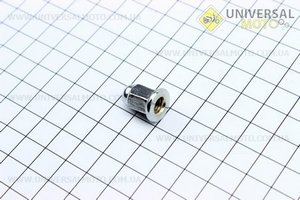 Гайка кріплення глушника "глуха" М6 16мм. Китай (Запчастини до 4Т скутера / UM3094-V73)