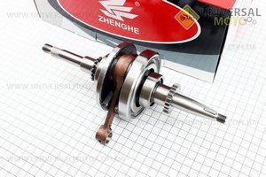 Коленвал в сборе (22зуб. на шестерне). ZHENGHE (Скутер 50-100см3 / UM3095-V39)