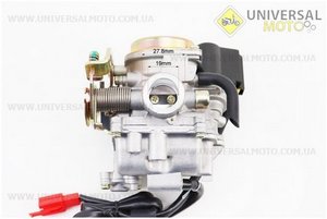 Карбюратор в сборе (метал. крышка). KNG (Скутер 50-100см3 / UM3095-V83)