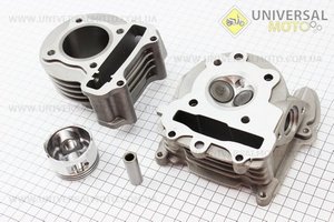 Цилиндр к-кт (цпг) 80cc-47мм + головка с клапанами, CMR (Тайвань)