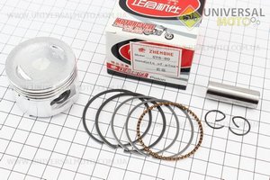 Поршневий комплект (поршень, кільця, палець) 80см.куб. 47мм STD (палець 13мм). ZHENGHE (Запчастини до 4Т скутера / UM3096-V28)