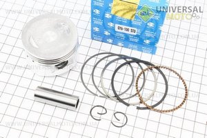 Поршень, кольца, палец комплект 100cc 50мм STD (палец 13мм). BAJAJ (Скутер 50-100см3 / UM3096-V52)