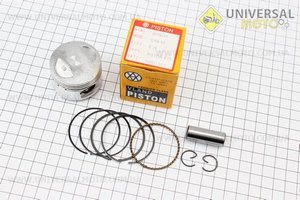 Поршневий комплект (поршень, кільця, палець) 60см.куб. 44мм +0,75 (палець 13мм). VLAND (Запчастини до 4Т скутера / UM3097-V21)