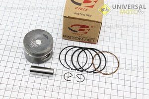 Поршень, кольца, палец комплект 80cc 47мм STD (палец 13мм). B-cycle (Скутер 50-100см3 / UM3097-V75)