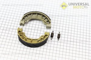 Тормозные колодки задние, комплект (барабан) 10", 12". VLAND (Скутер 50-100см3 / UM3098-V46)