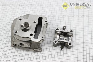 Головка цилиндра + клапана + пастель в сборе 39мм-50см3. ТАТА (Скутер 50-100см3 / UM3098-V97)