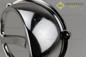 Повітрозабірник для скутера універсальний "ХРОМ". Китай (Запчастини до японського скутера / UM3099-V52)