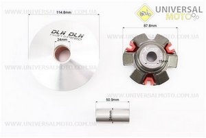 Варіатор передній у зборі ТЮНІНГ. DLH (Запчастини до 4Т скутера / UM3100-V29)
