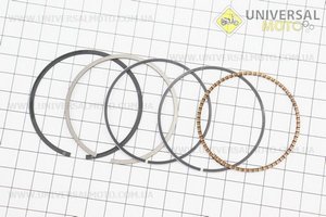 Кільця поршневі 150см.куб. 57,4 мм +0,25. Китай (Запчастини до 4Т скутера / UM3100-V55)