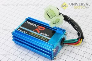 Комутатор CDI ТЮНІНГ (синій). Progress Racing (Запчастини до 4Т скутера / UM3102-V45)