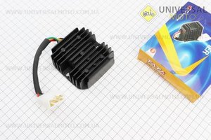 Реле-регулятор напруги 5 проводів - "5" (роз'єм великий "тато"). TATA (Запчастини до 4Т скутера / UM3102-V78)