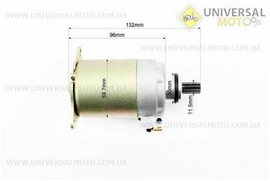 Стартер у зборі. TATA (Запчастини до 4Т скутера / UM3103-V12)