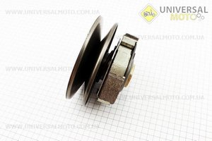 Вариатор задний в сборе (без колокола). Китай (Скутер 125-150см3 / UM3103-V66)