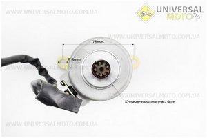 Стартер у зборі. ZHENGHE (Запчастини до 4Т скутера / UM3103-V96)