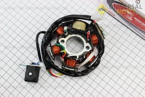 Статор магнето (6 катушек). ZHENGHE (Скутер 125-150см3 / UM3104-V38)