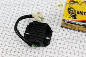 Реле-регулятор напруги 5 проводів - "5" (роз'єм великий "тато"). TMMP (Запчастини до 4Т скутера / UM3105-V60)