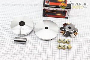 Варіатор передній з втулкою та крильчаткою комплект. Formula (Запчастини до 4Т скутера / UM3106-V07)