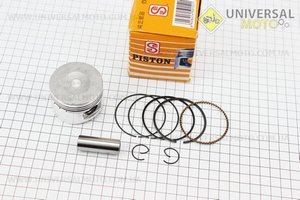 Поршневий комплект (поршень, кільця, палець) 125см.куб. 52,4мм +0,50 (палець 15мм) жовта коробка. SEE (Запчастини до 4Т скутера / UM3106-V20)