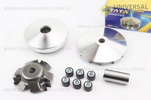 Варіатор передній+втулка+крильчатка комплект. TATA (Запчастини до 4Т скутера / UM3106-V52)