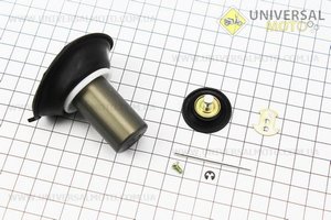 Мембрана карбюратора 24мм+прискорювальна комплект 2шт. Китай (Запчастини до 4Т скутера / UM3107-V51)