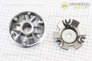 Варіатор передній в зборі (без втулки). DONGXIN (Запчастини до 4Т скутера / UM3107-V82)