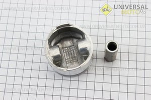 Поршневий комплект (поршень, кільця, палець) 150см.куб. 57,4мм +0,50 (палець 15 мм) Китай. Mototech (Запчастини до 4Т скутера / UM3108-V11)