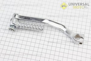 Важіль кікстартера "хром". Китай (Запчастини до 2Т цепного скутера / UM3110-V55)