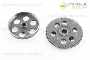 Зчеплення варіатора у зборі. TATA (Запчастини до 2Т цепного скутера / UM3110-V84)